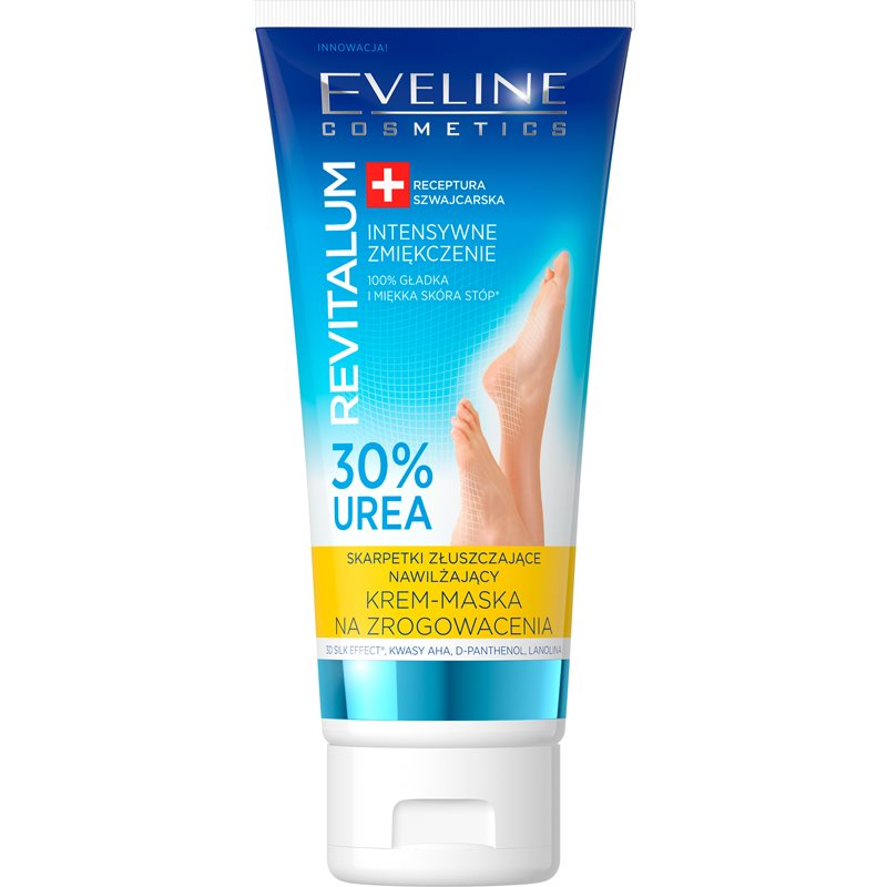 Eveline Cosmetics Revitalum mehčalna krema za pete in stopala z gladilnim učinkom 75 ml