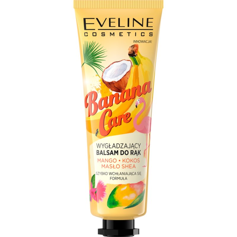 Eveline Cosmetics Banana Care ošetrujúci balzam na ruky 50 ml