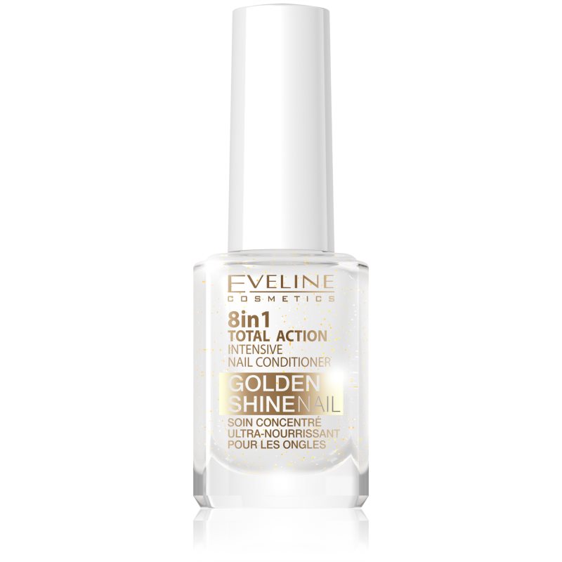 

Eveline Cosmetics Nail Therapy Professional кондиціонер для нігтів 8 в 1 з блискітками