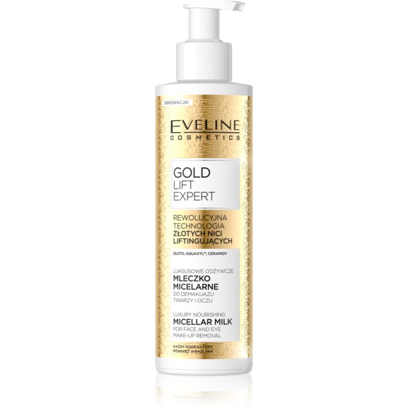 

Eveline Cosmetics Gold міцелярне молочко для зняття макіяжу