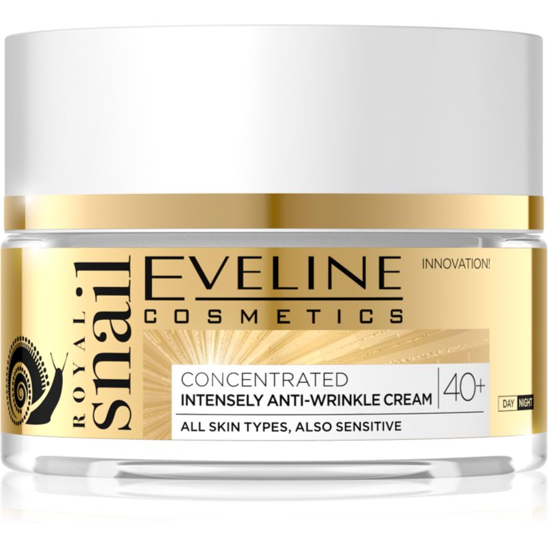 Eveline Cosmetics Royal Snail денний та нічний крем проти зморшок 40+ 50 мл