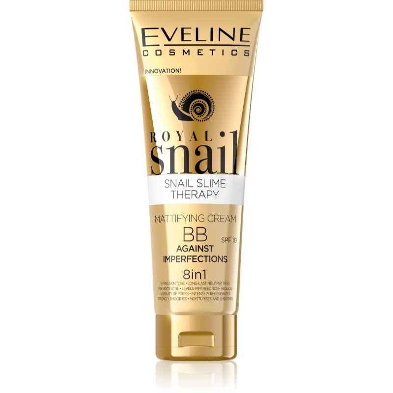 

Eveline Cosmetics Royal Snail матуюючий ВВ крем 8 в 1