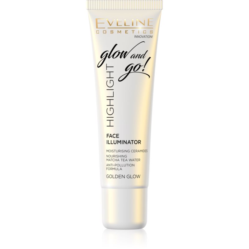 

Eveline Cosmetics Glow & Go рідкий хайлайтер відтінок 01 Golden Glow