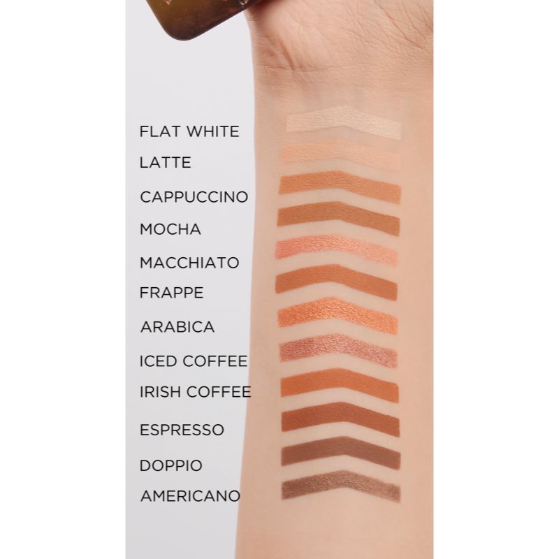 Eveline Cosmetics Charming Mocha eyeshadow palette 12 g