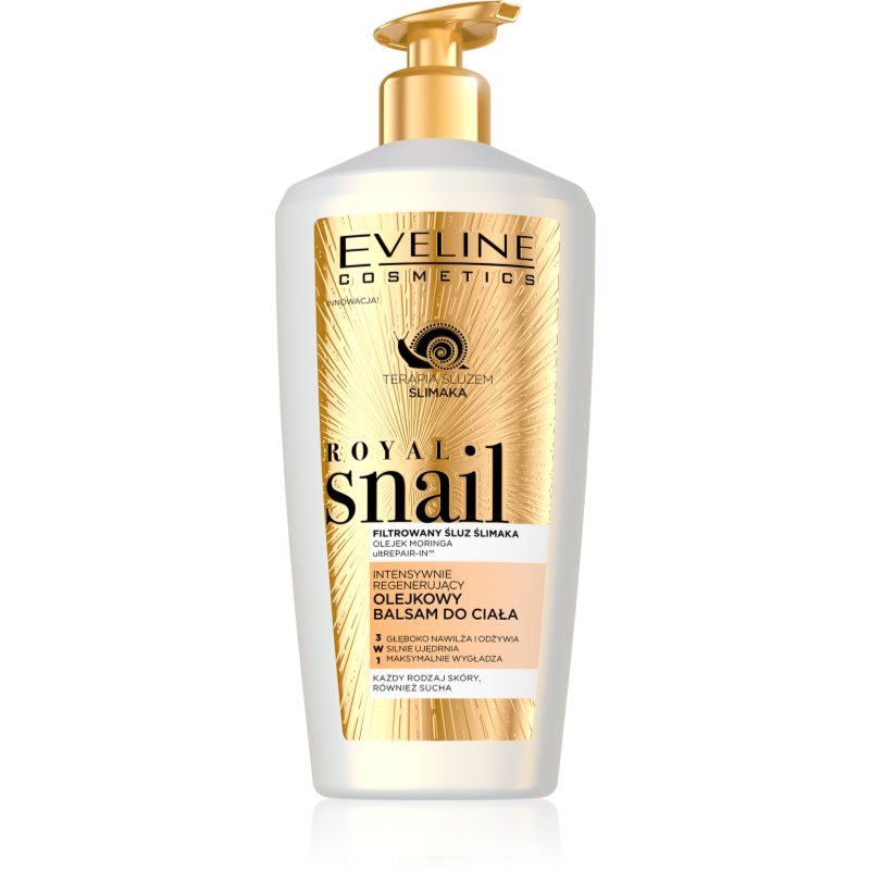 Eveline Cosmetics Royal Snail intenzivno vlažilni balzam za telo 350 ml