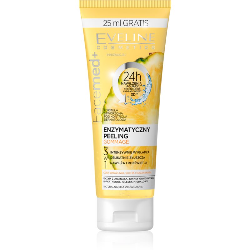 Photos - Facial / Body Cleansing Product Eveline Cosmetics FaceMed+ enzymatic scrub 75 ml 
