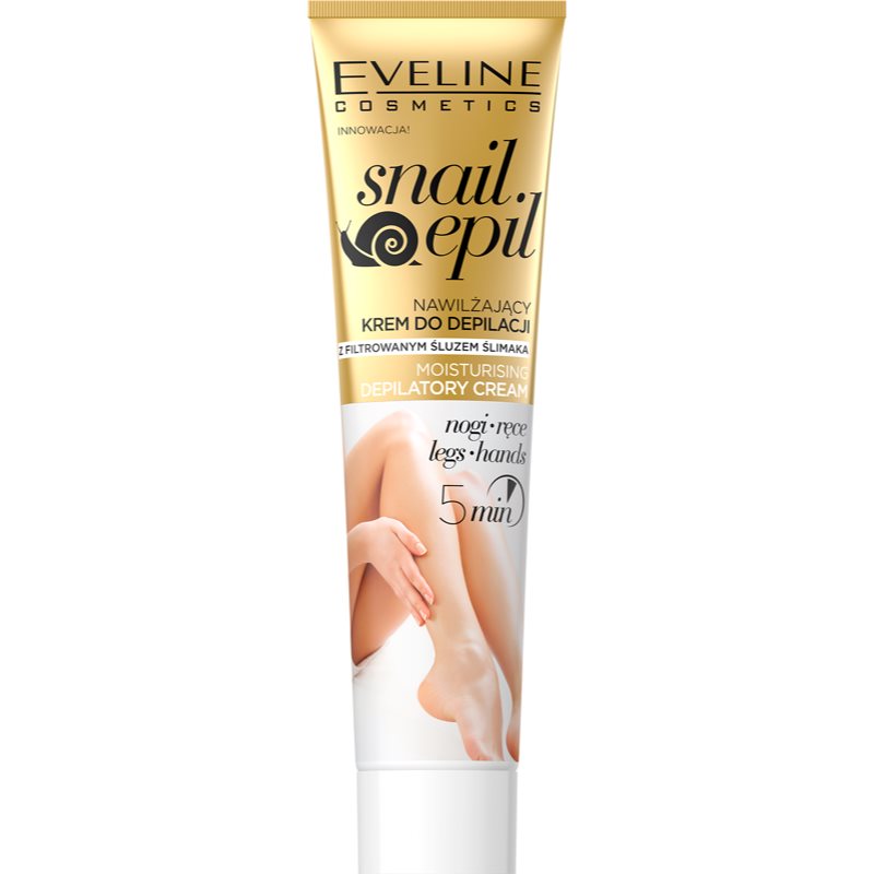 Eveline Cosmetics Snail Epil hydratační depilační krém se šnečím extraktem 125 ml