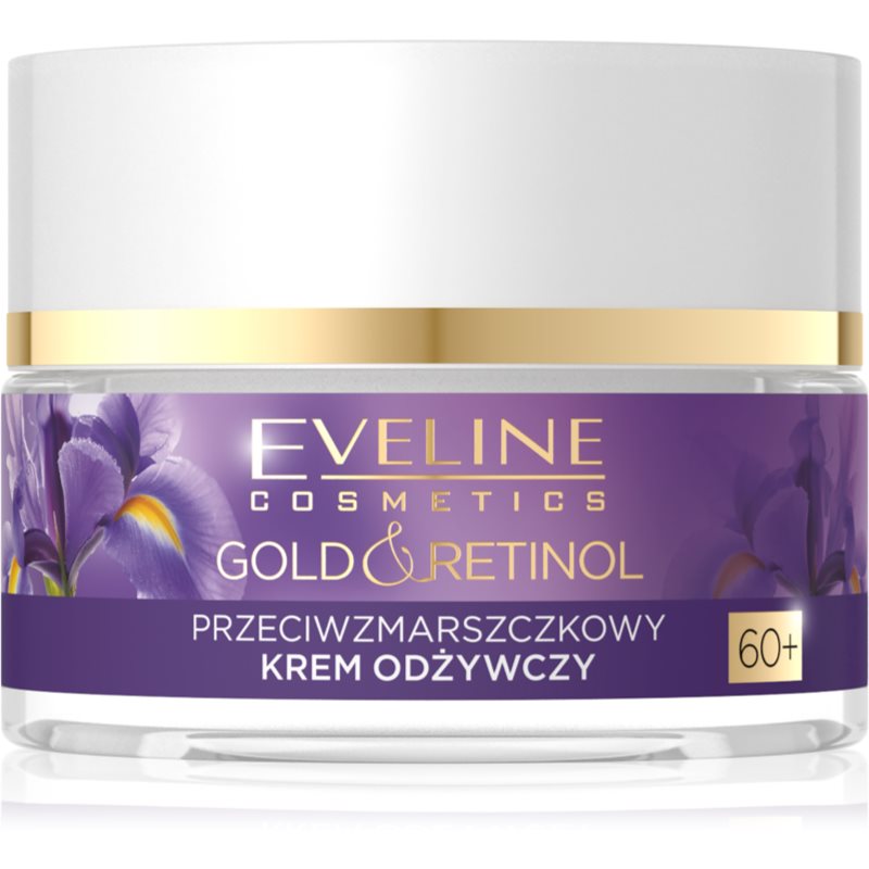 Eveline Cosmetics Gold & Retinol інтенсивно живильний крем проти зморшок 60+ 50 мл
