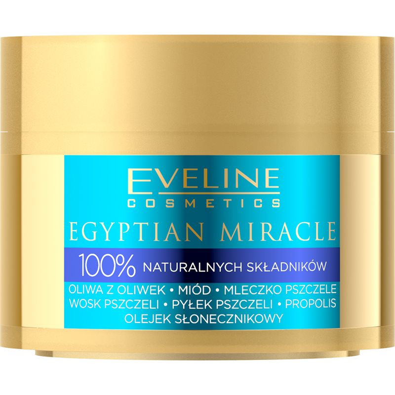 Eveline Cosmetics Egyptian Miracle зволожуючий поживний крем для обличчя, тіла та волосся 40 мл