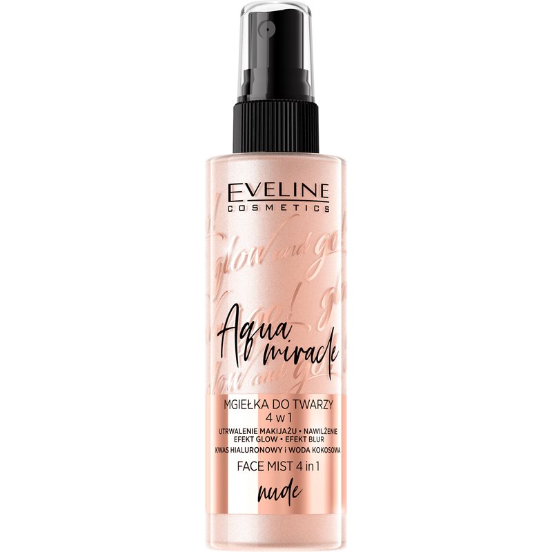 Eveline Cosmetics Glow & Go hydratačný sprej 4 v 1 01 Nude 110 ml