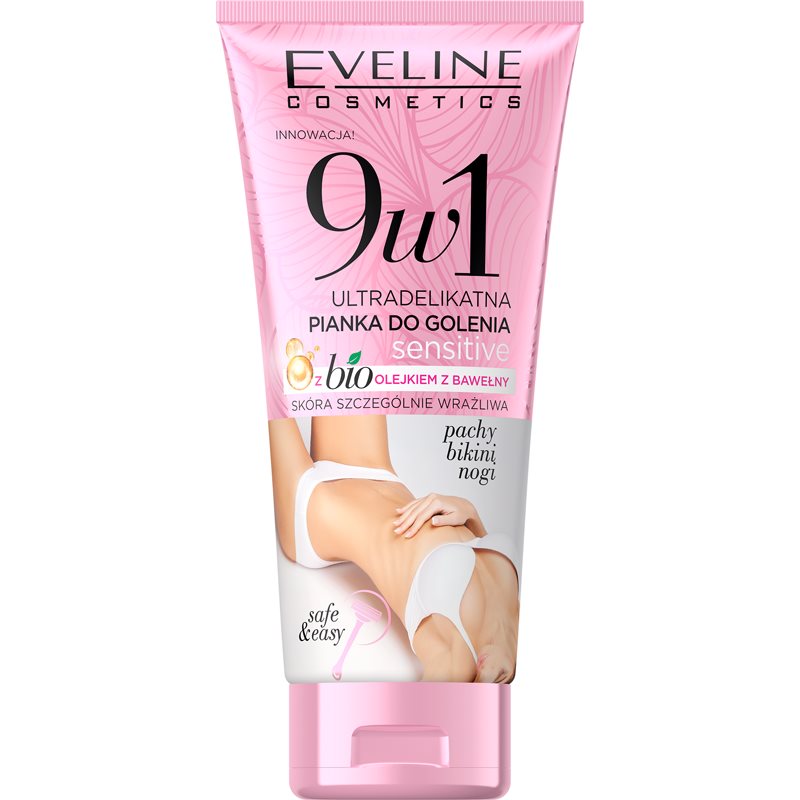 Eveline Cosmetics Sensitive krémová pena na holenie pre citlivú pokožku 175 ml