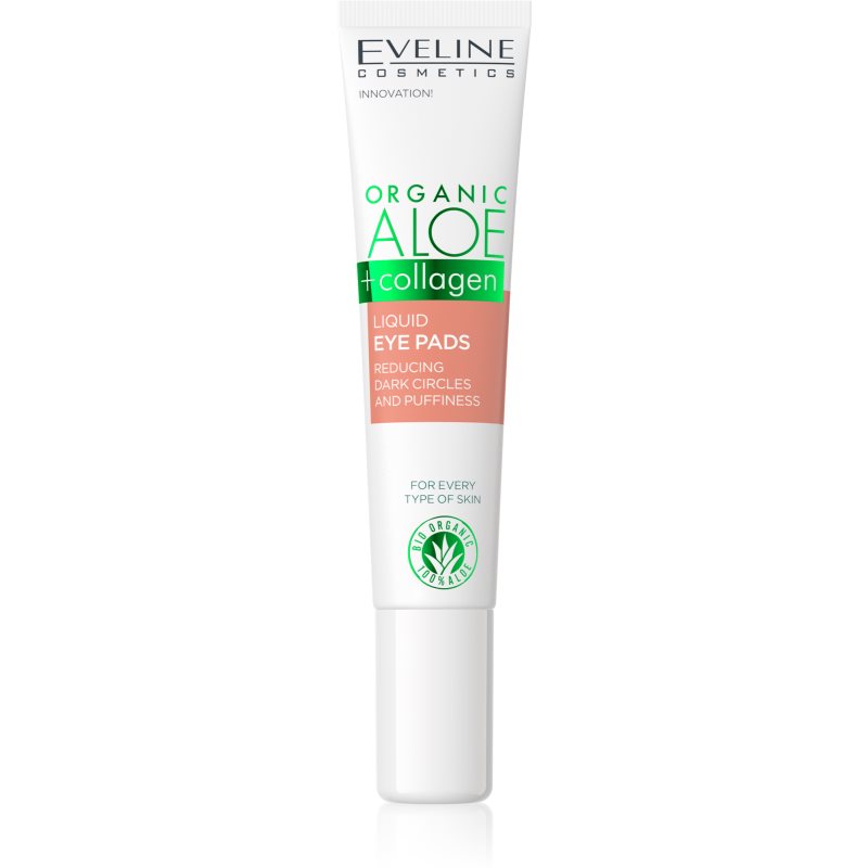 Photos - Cream / Lotion Eveline Cosmetics Organic Aloe+Collagen гель для шкіри навколо очей проти 