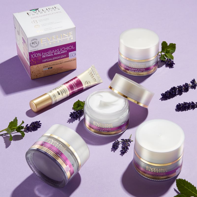 Eveline Cosmetics Bio Bakuchiol денний та нічний крем проти зморшок 50+ 50 мл