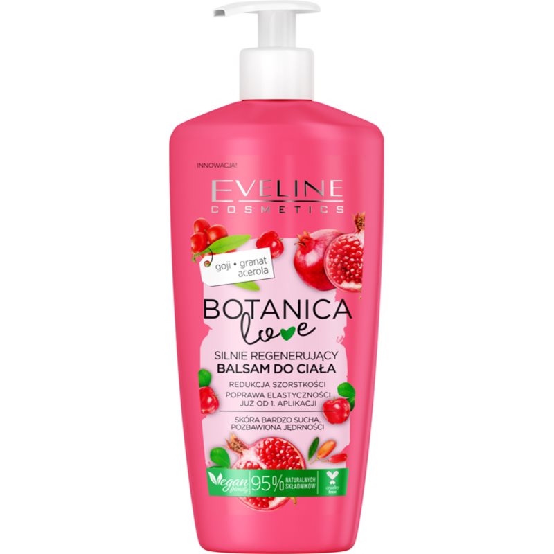 Eveline Cosmetics Botanic Love regeneračný balzam na telo 350 ml