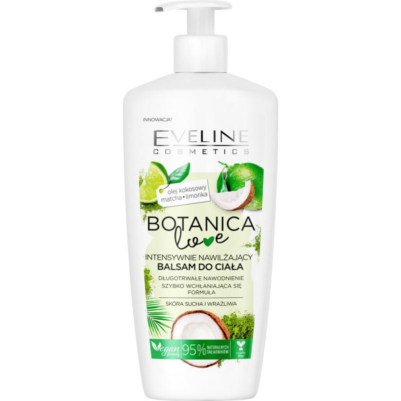Eveline Cosmetics Botanic Love intenzívne hydratačný telový balzam 350 ml