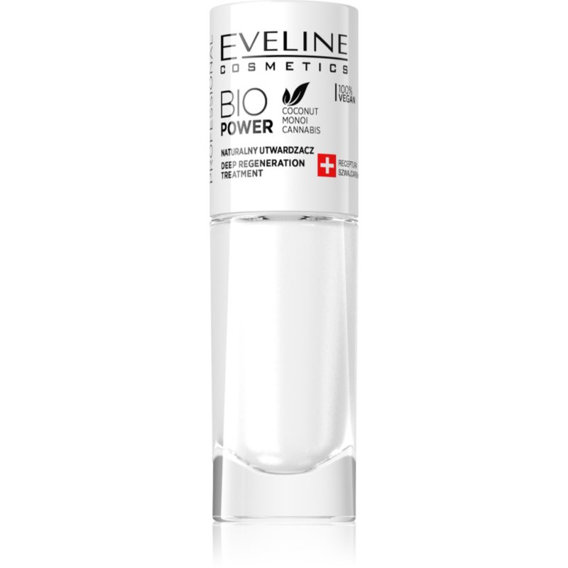 

Eveline Cosmetics Nail Therapy Bio Power зміцнюючий лак для нігтів