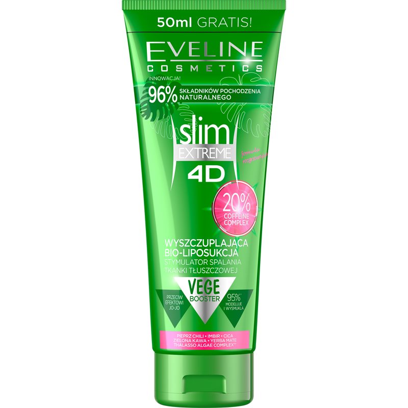Eveline Cosmetics Slim Extreme zoštíhľujúci a spevňujúci telový krém 250 ml