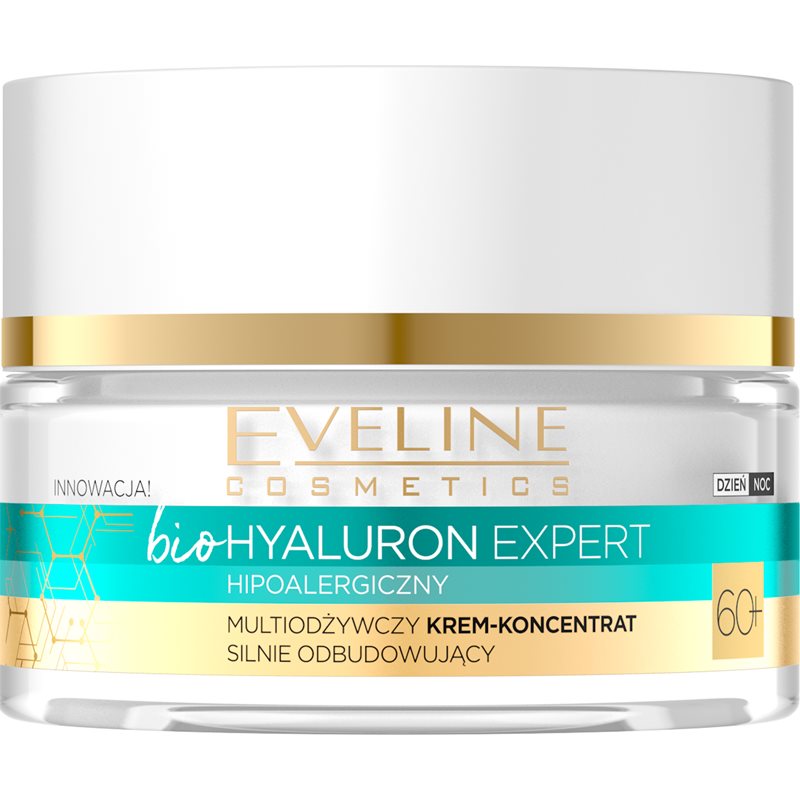 E-shop Eveline Cosmetics Bio Hyaluron Expert vyživující liftingový krém 60+ 50 ml
