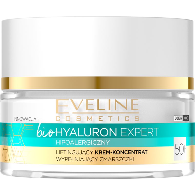 Eveline Cosmetics Bio Hyaluron denní liftingový krém proti vráskám 50 ml