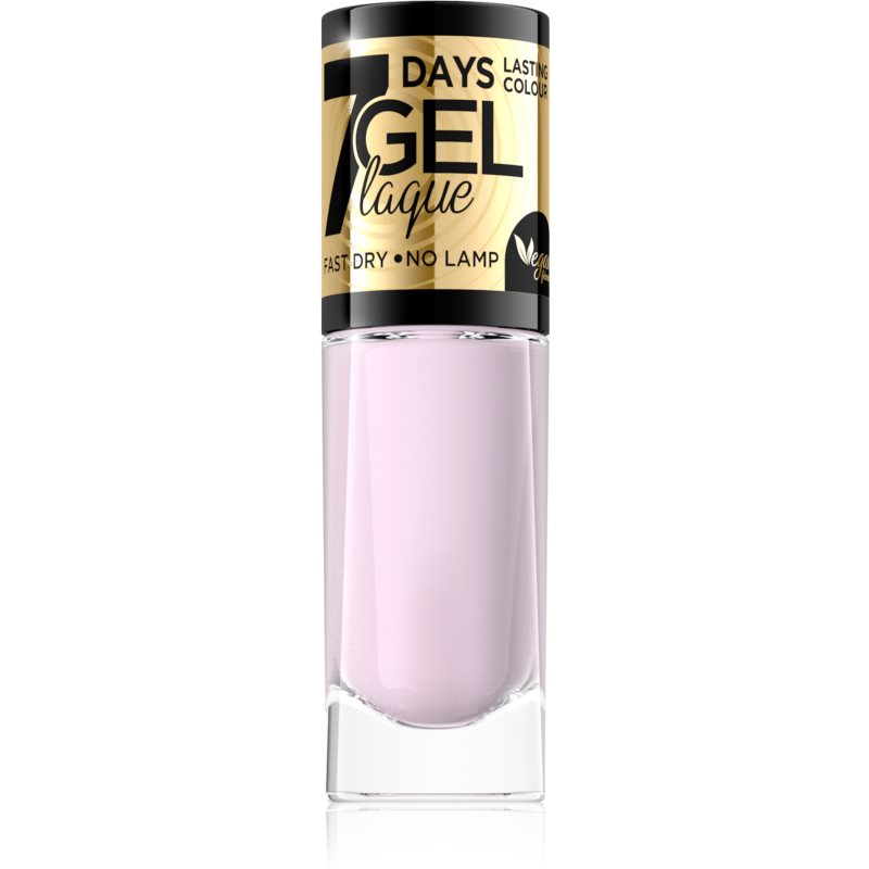 Eveline Cosmetics 7 Days Gel Laque Nail Enamel gelinis nagų lakas, stingstantis be UV / LED lempos atspalvis 37 8 ml