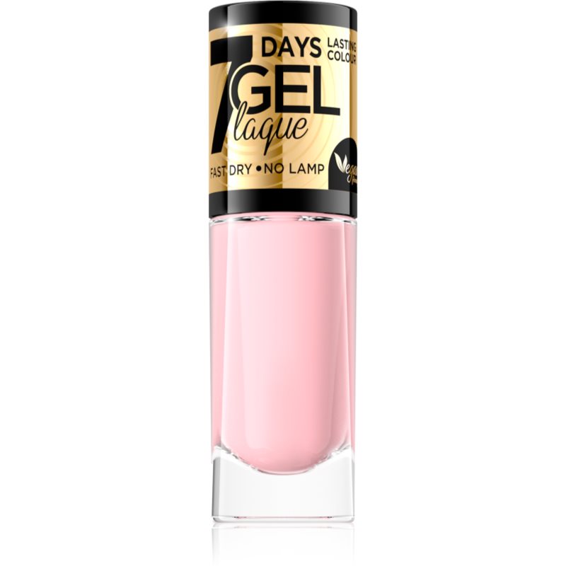 Eveline Cosmetics 7 Days Gel Laque Nail Enamel Gel Nail Polish Without UV/LED Sealing Shade 38 8 Ml