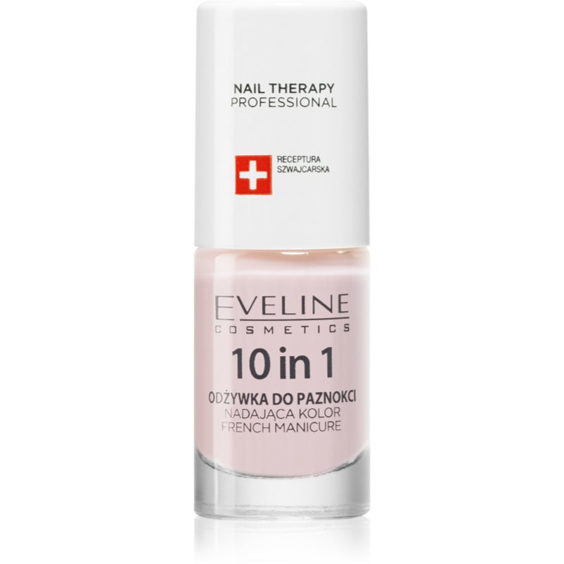 Eveline Cosmetics Nail Therapy 10 In 1 кондиціонер для нігтів з кератином 5 мл