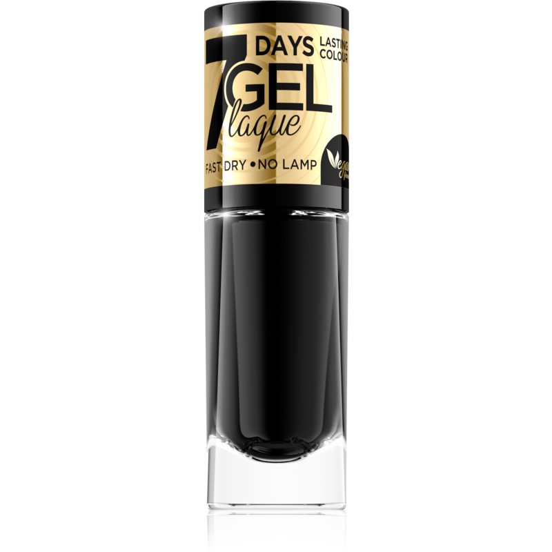 Eveline Cosmetics 7 Days Gel Laque Nail Enamel gelinis nagų lakas, stingstantis be UV / LED lempos atspalvis 57 8 ml