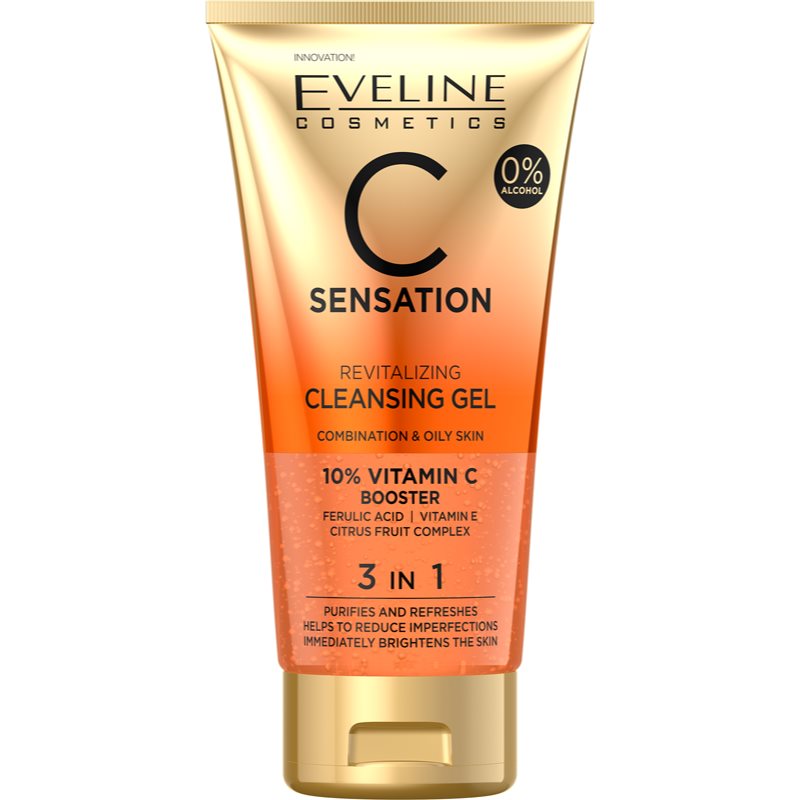 Eveline Cosmetics C Sensation revitalizačný čistiaci gél 150 ml