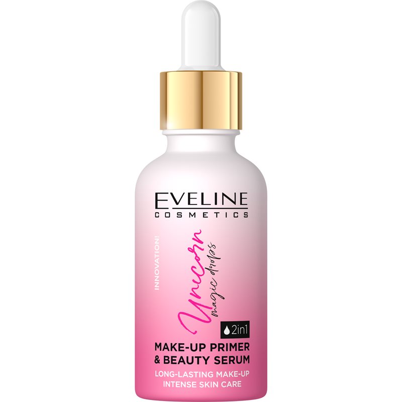 E-shop Eveline Cosmetics Unicorn Magic Drops podkladová báze 2 v 1 30 ml
