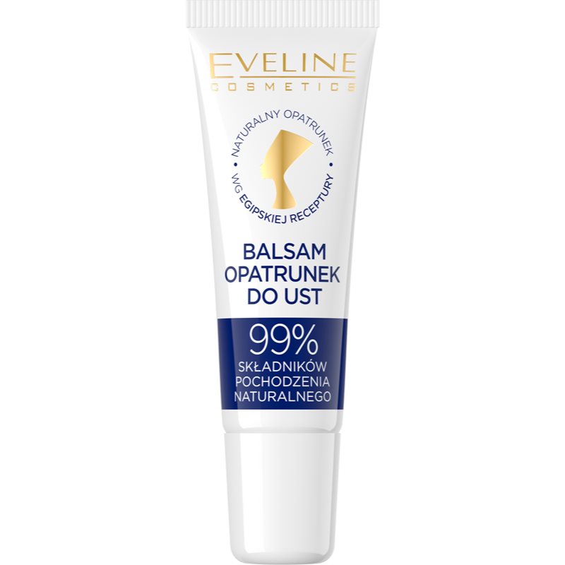Eveline Cosmetics Egyptian Miracle vyživující a hydratační balzám na rty s antibakteriální přísadou 12 ml
