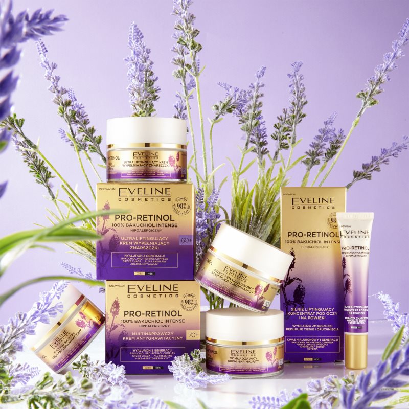 Eveline Cosmetics Pro-Retinol 100% Bakuchiol Intense Firming Anti-wrinkle Day Cream 50+ 50 Ml