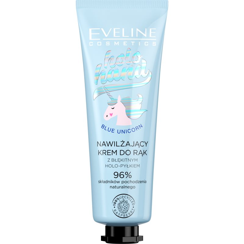

Eveline Cosmetics Holo Hand поживний крем для рук Blue Unicorn