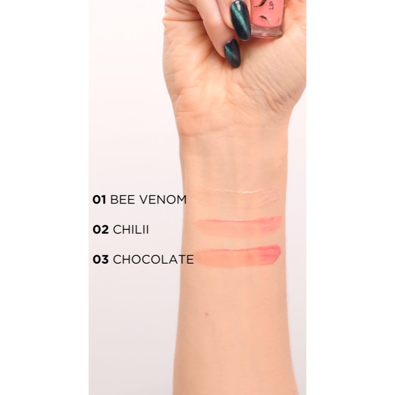 Eveline Cosmetics OH! My LIPS Lip Maximizer блиск для губ з бджолиним ядом відтінок Chocolate 4,5 мл