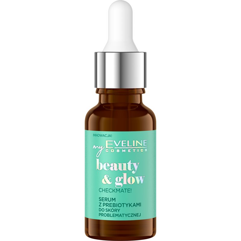 E-shop Eveline Cosmetics Beauty & Glow Checkmate! matující sérum pro stažení rozšířených pórů s prebiotiky 18 ml