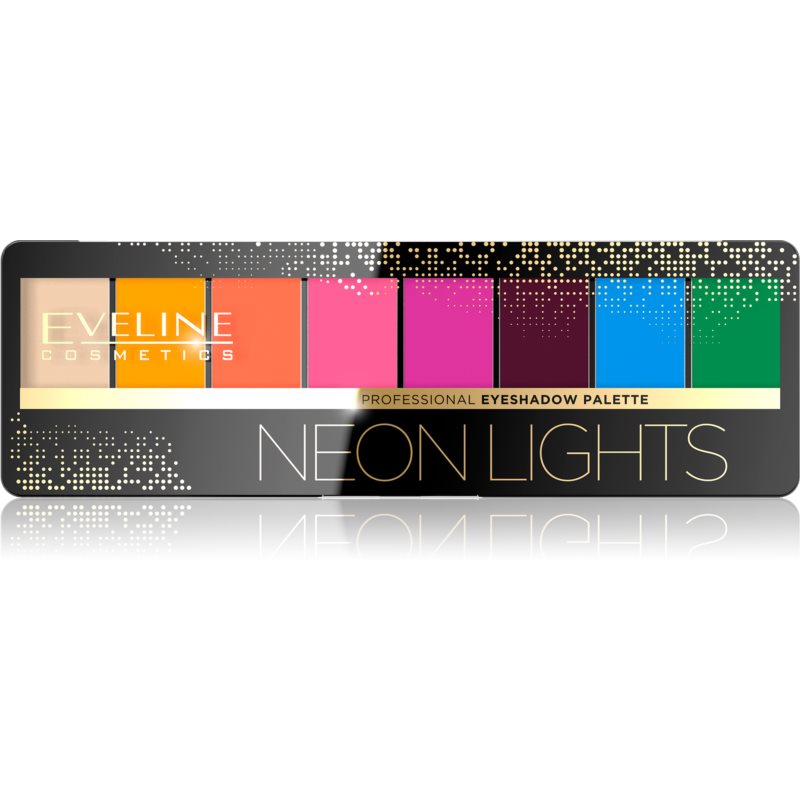 E-shop Eveline Cosmetics Neon Lights paletka očních stínů 9,6 g