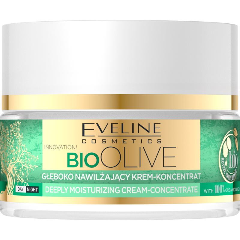 Eveline Cosmetics Bio Olive hĺbkovo hydratačný krém s olivovým olejom 50 ml