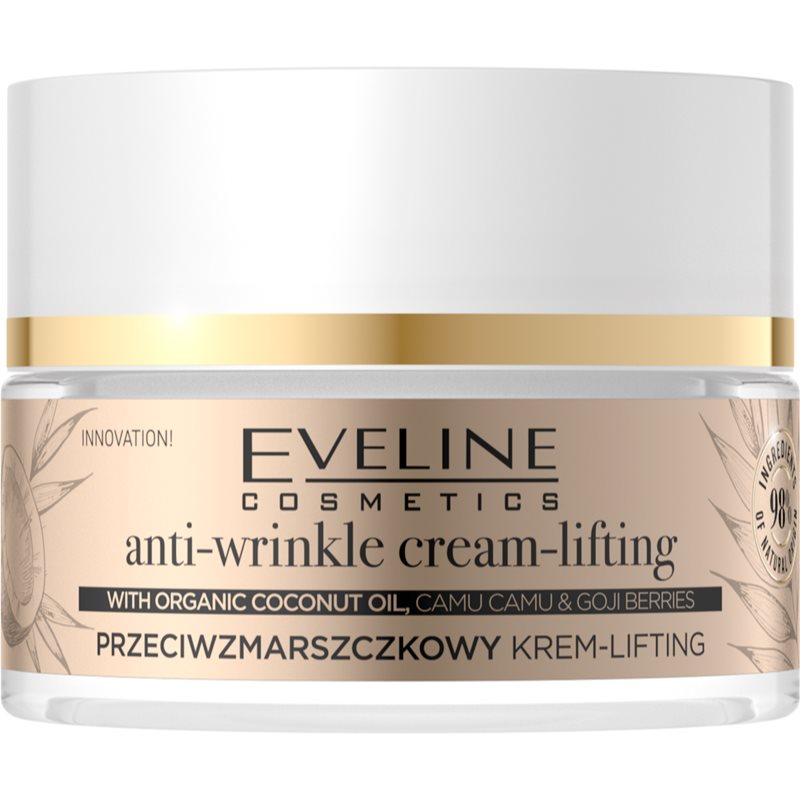 Eveline Cosmetics Organic Gold Day And Night Anti-wrinkle Cream With Coconut Oil 50 Ml