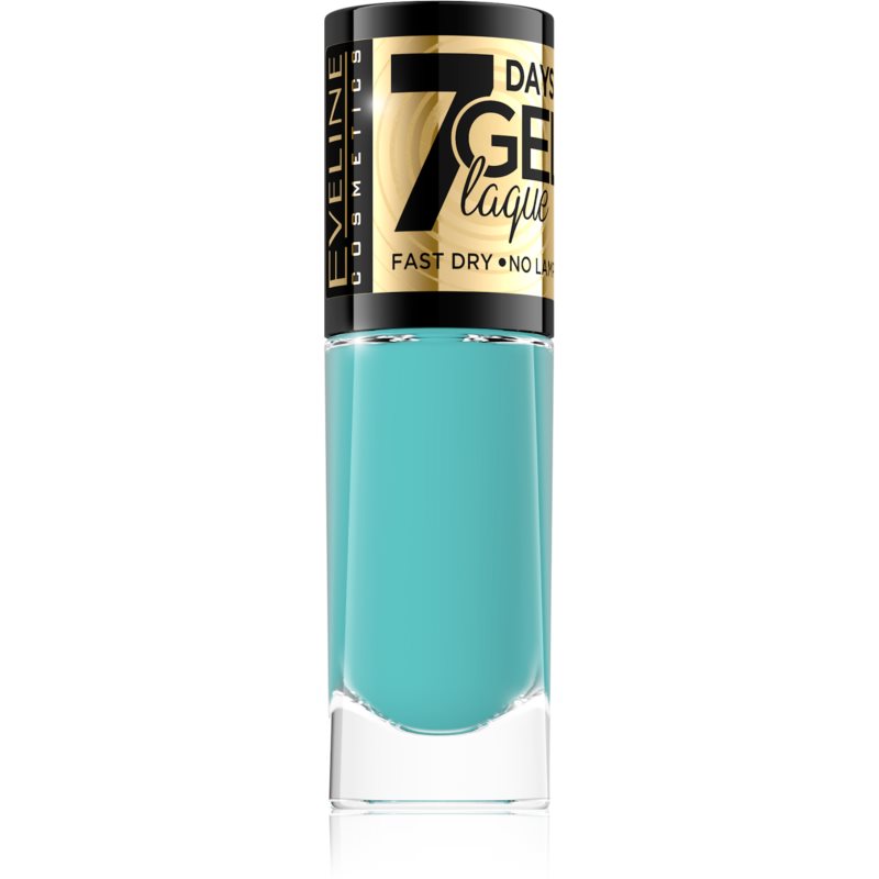 Eveline Cosmetics 7 Days Gel Laque Nail Enamel gelinis nagų lakas, stingstantis be UV / LED lempos atspalvis 86 8 ml