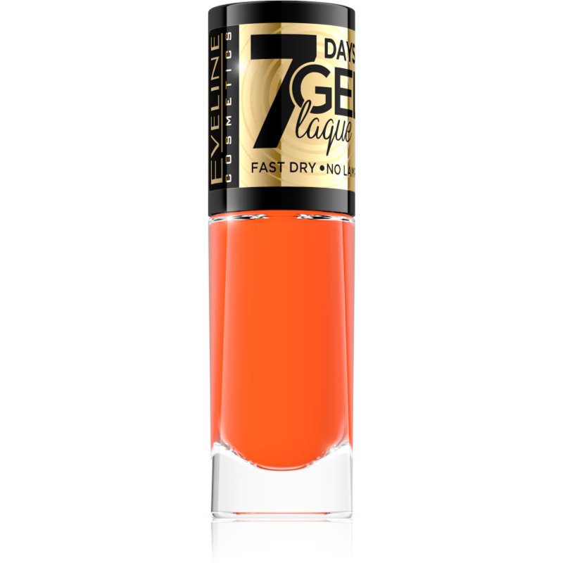 Eveline Cosmetics 7 Days Gel Laque Nail Enamel gelinis nagų lakas, stingstantis be UV / LED lempos atspalvis 94 8 ml