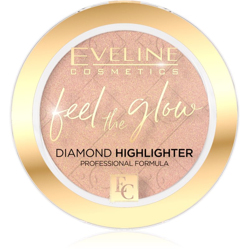 Eveline Cosmetics Feel The Glow rozjasňovač odtieň 02 Beach Glow 4,2 g