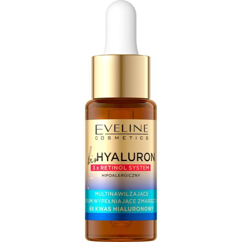 Eveline Cosmetics Bio Hyaluron 3x Retinol System Fyllande serum mot rynkor 18 ml female