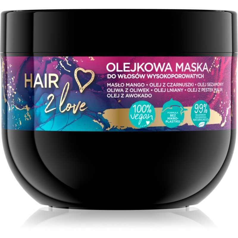 

Eveline Cosmetics I'm Bio Hair 2 Love інтенсивна поживна маска для сухого волосся