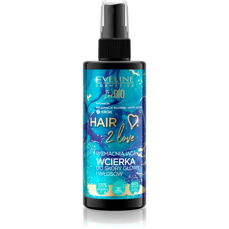 Eveline Cosmetics I'm Bio Hair 2 Love зміцнюючий крем-догляд для втомленого волосся та шкіри голови 150 мл