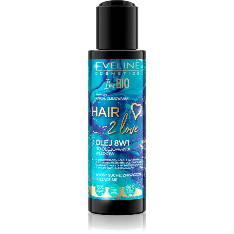 

Eveline Cosmetics I'm Bio Hair 2 Love олійка для догляду за шкірою для волосся
