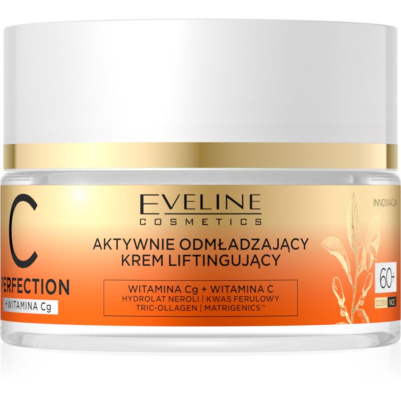 Eveline Cosmetics C Perfection денний та нічний крем з ліфтінговим ефектом з вітаміном С 60+ 50 мл