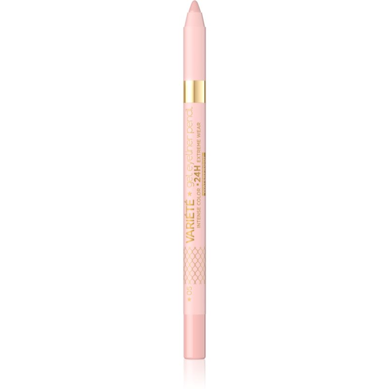 Eveline Cosmetics Variété vodeodolná gélová ceruzka na oči odtieň 05 Beige 1 ks