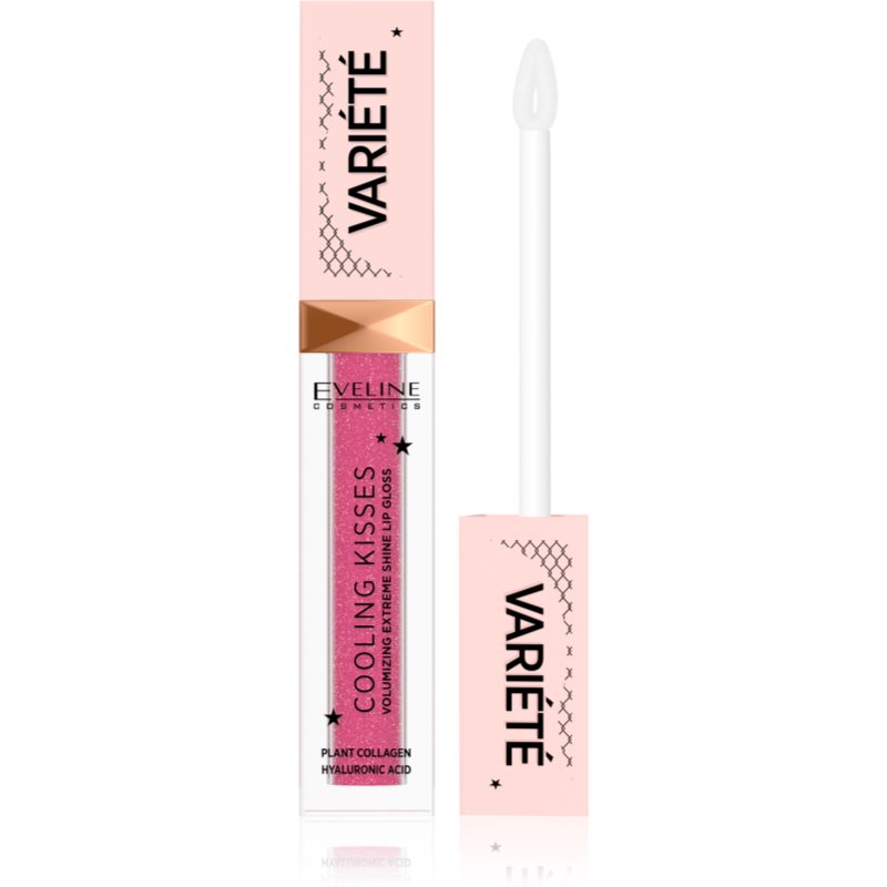 Eveline Cosmetics Variété Cooling Kisses Hydrating Lip Gloss With Cooling Effect Shade 06 Amazing Kiss 6,8 Ml