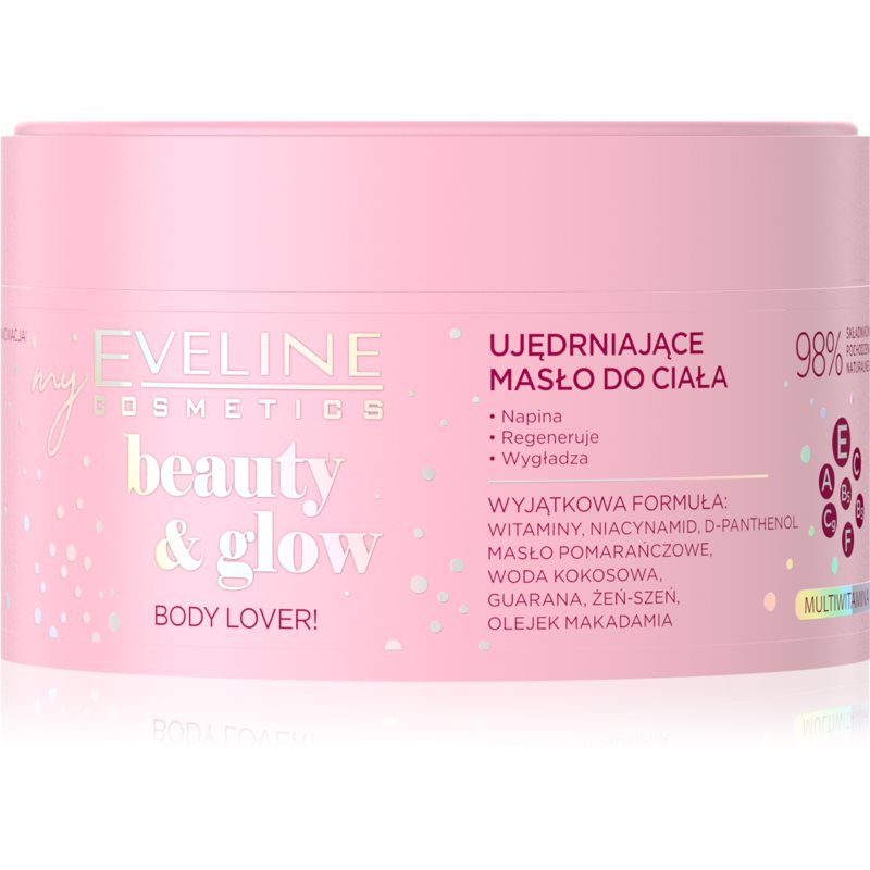 Eveline Cosmetics Beauty & Glow Body Lover! standinamasis kūno sviestas 200 ml