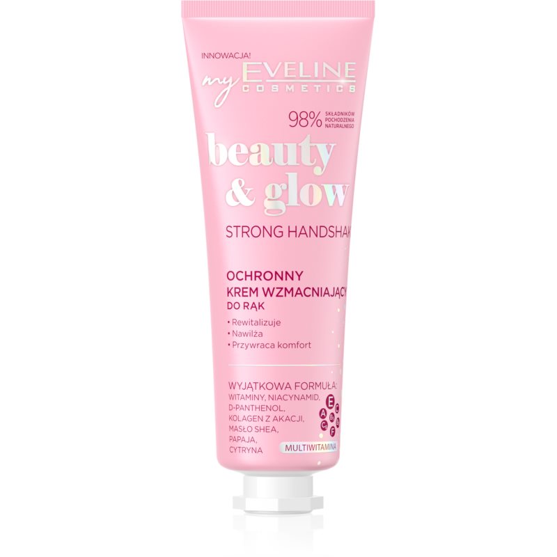E-shop Eveline Cosmetics Beauty & Glow Strong Handshake! ochranný krém na ruce 50 ml