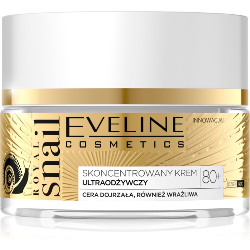 Eveline Cosmetics Royal Snail Intensive Nourishing Cream For Deep Wrinkles 80+ 50 Ml